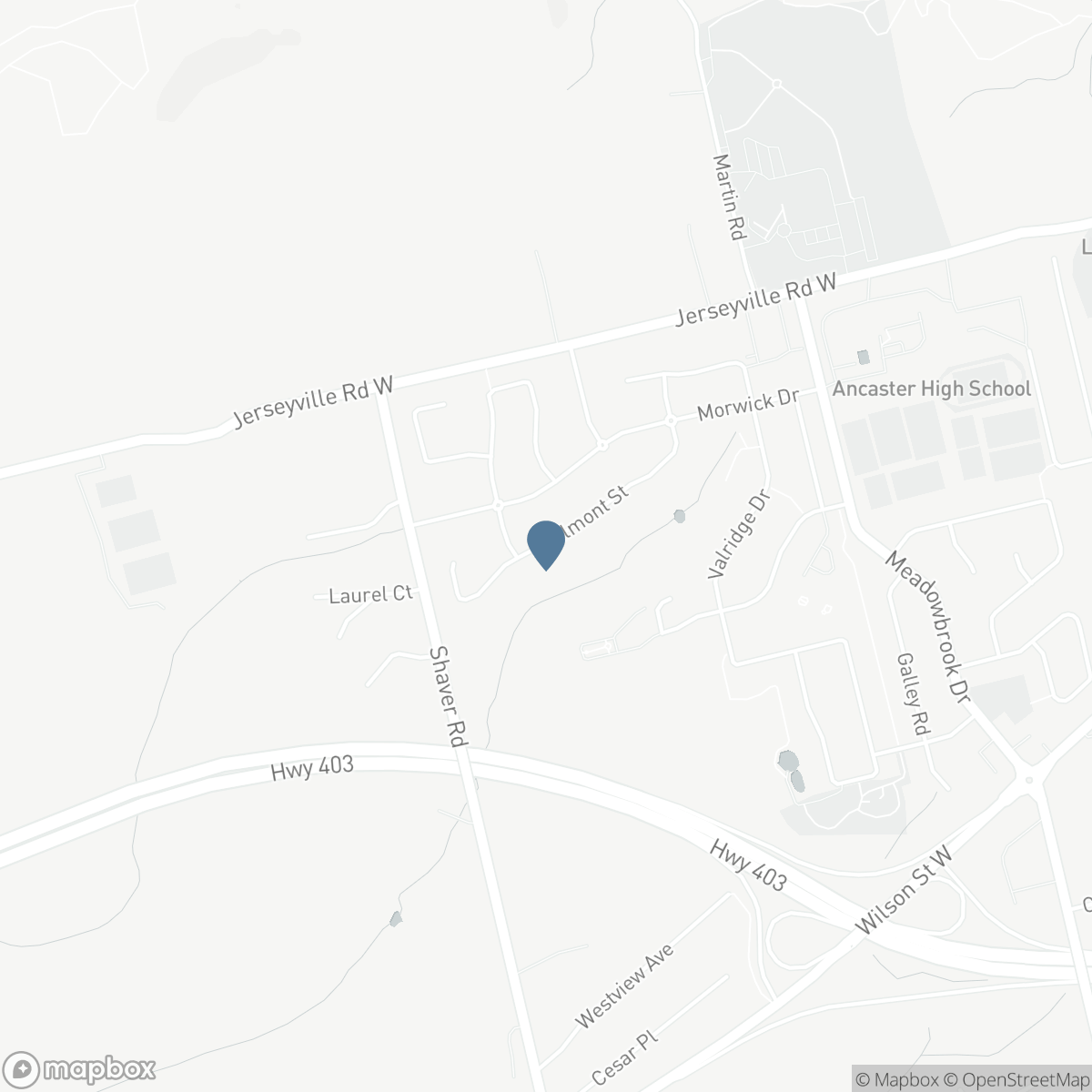156 VALMONT Street, Ancaster, Ontario L9G 4Z9